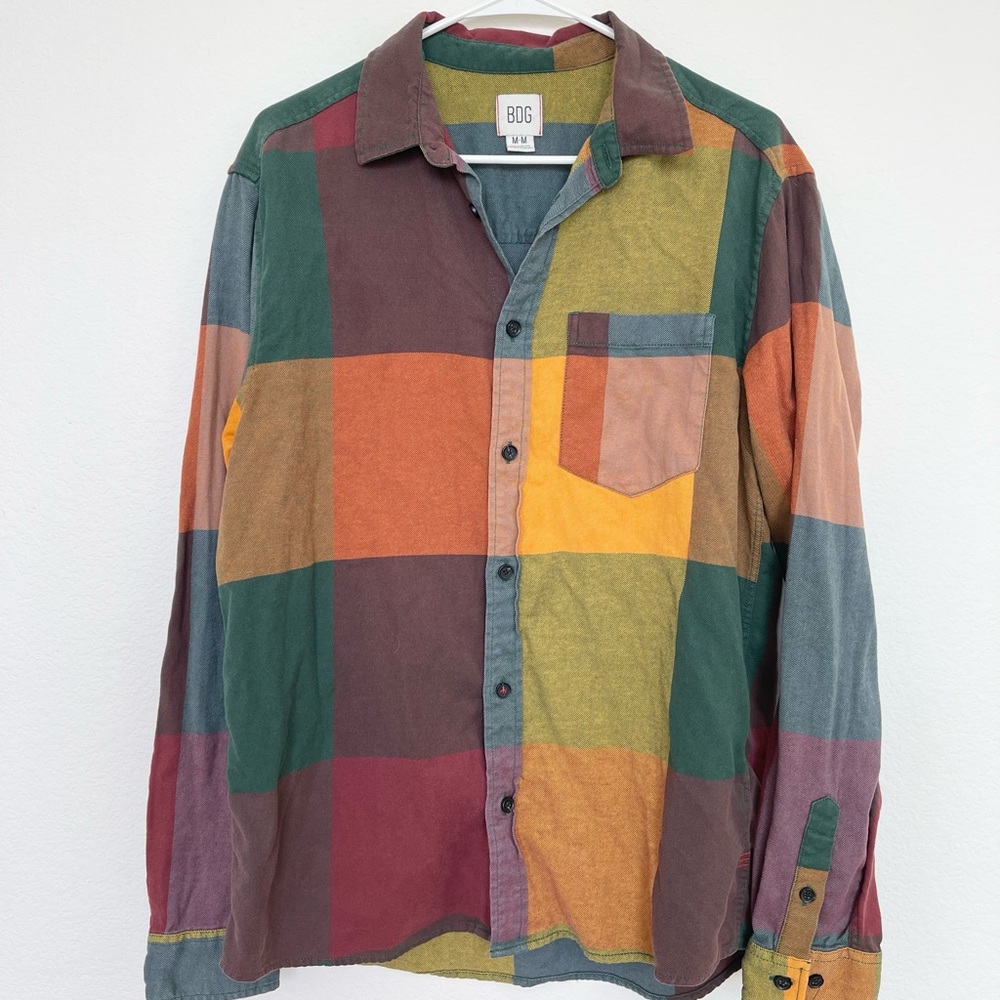 BDG Multi Colored Flannel M